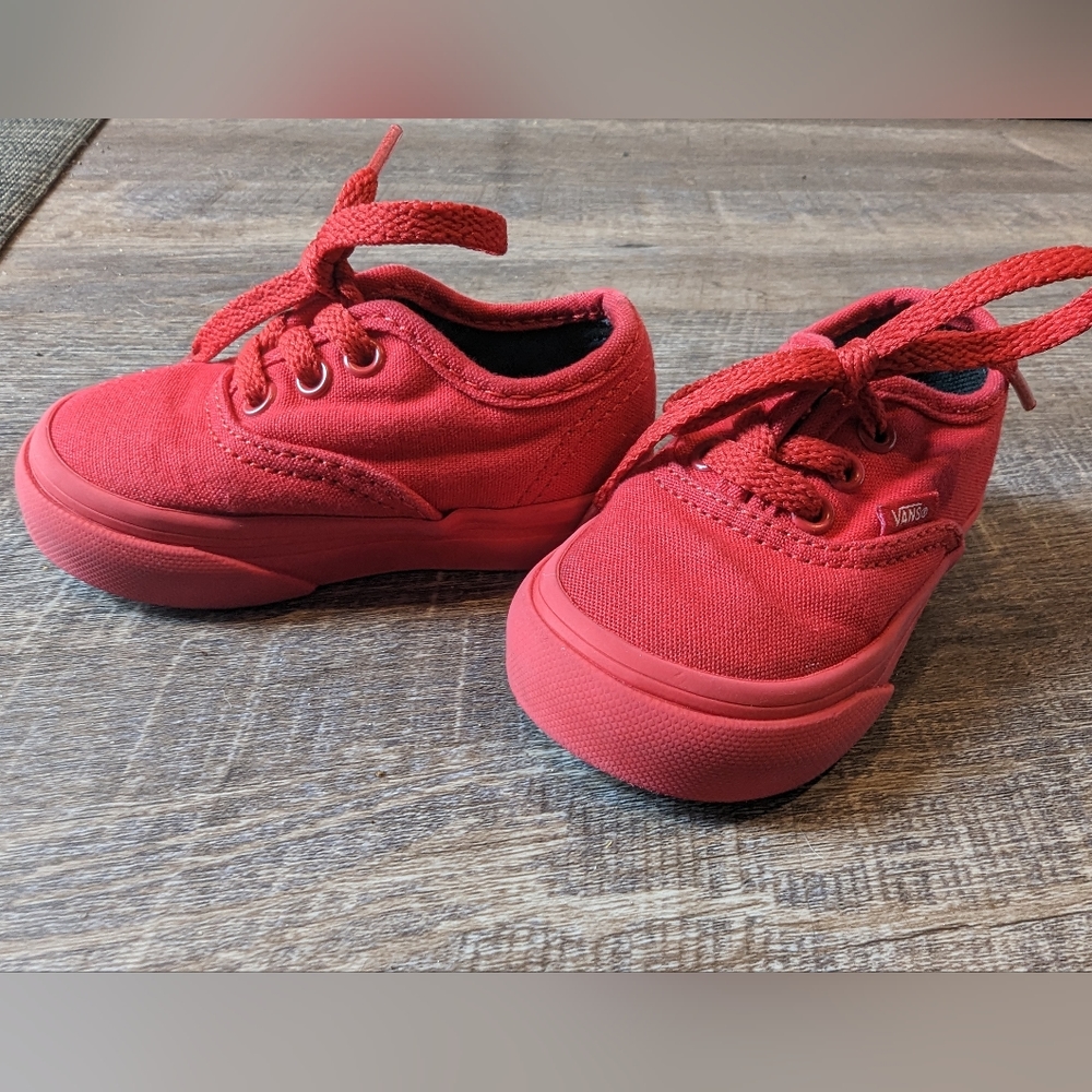 Vans baby shoes size 4